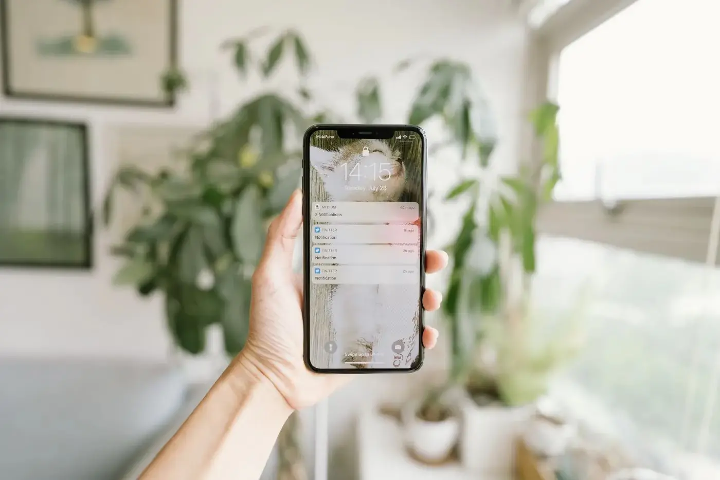 Ekran blokady na iPhone